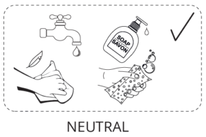 Product cleaning neutral